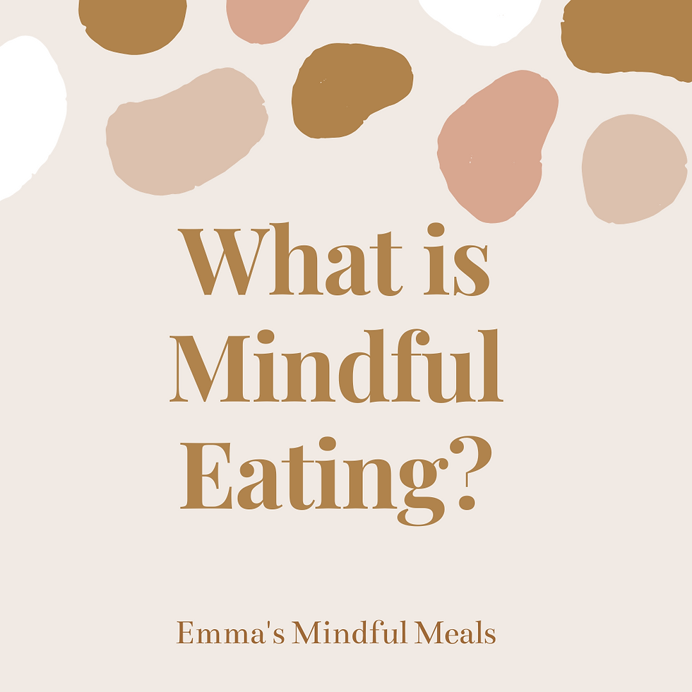 What is Mindful Eating?