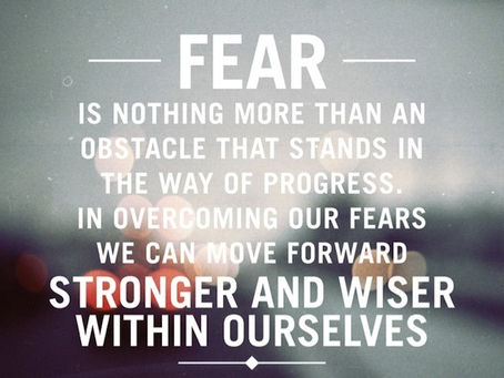 Overcoming Your Fears