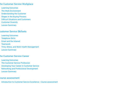 Business Skills 8 - Customer Services