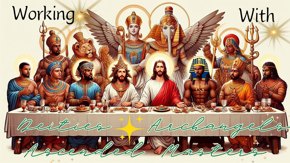 How to Work with Deities, Archangels, and Ascended Masters in Your Spiritual Journey and Practice
