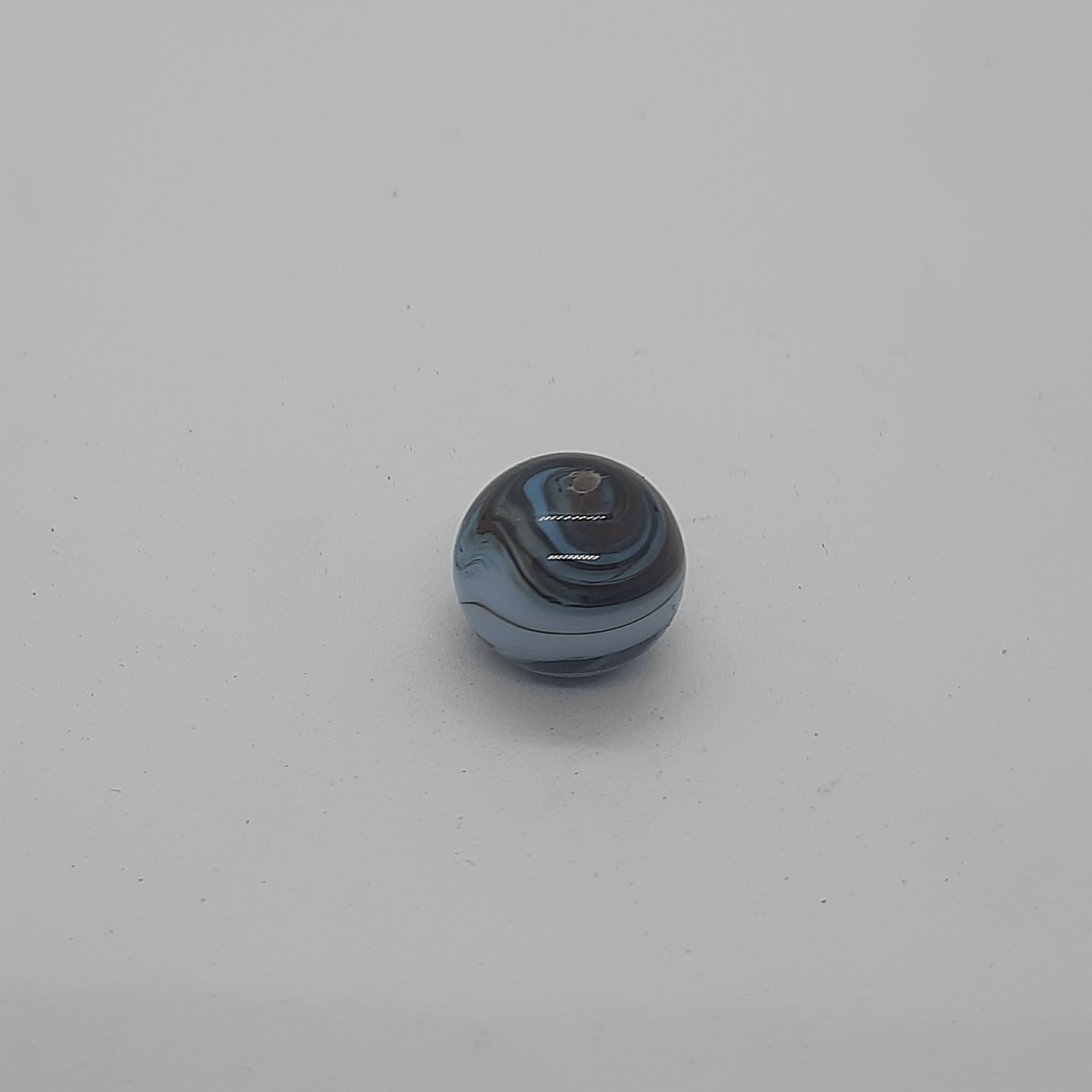 Swirling ice caps