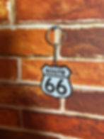 Thumbnail: Route 66 Keychain