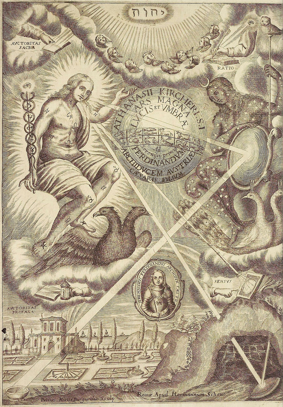 아타나시우스 키르허(Athanasius Kircher)의 빛과 그림자의 위대한 기술(Ars magna lucis et umbrae)