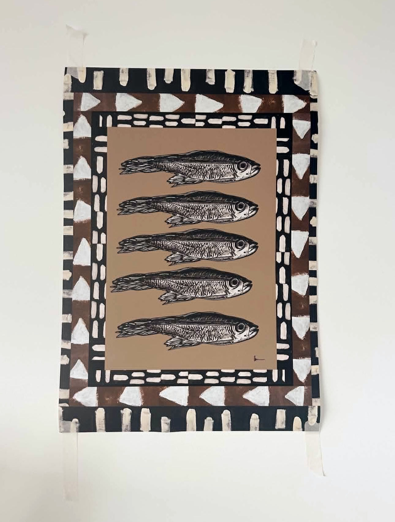 THE FISHERMAN'S WALL PRINT