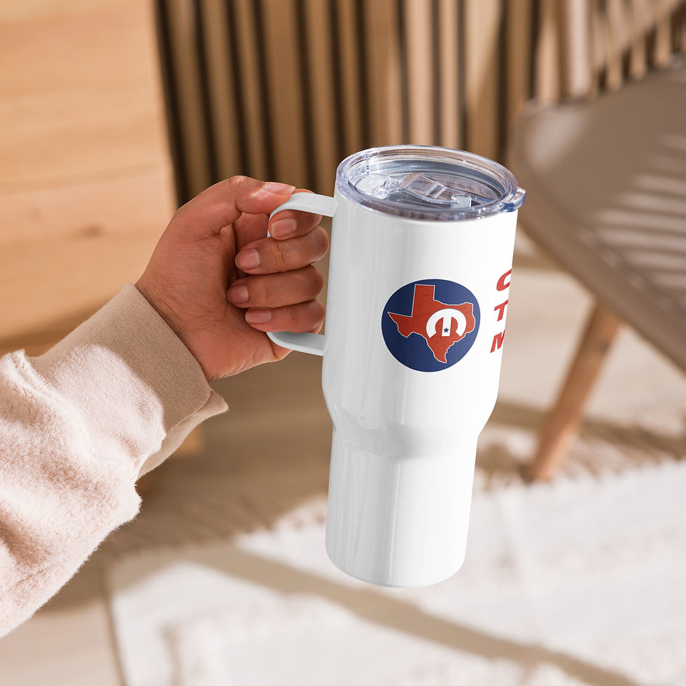 Thumbnail: Travel mug with a handle