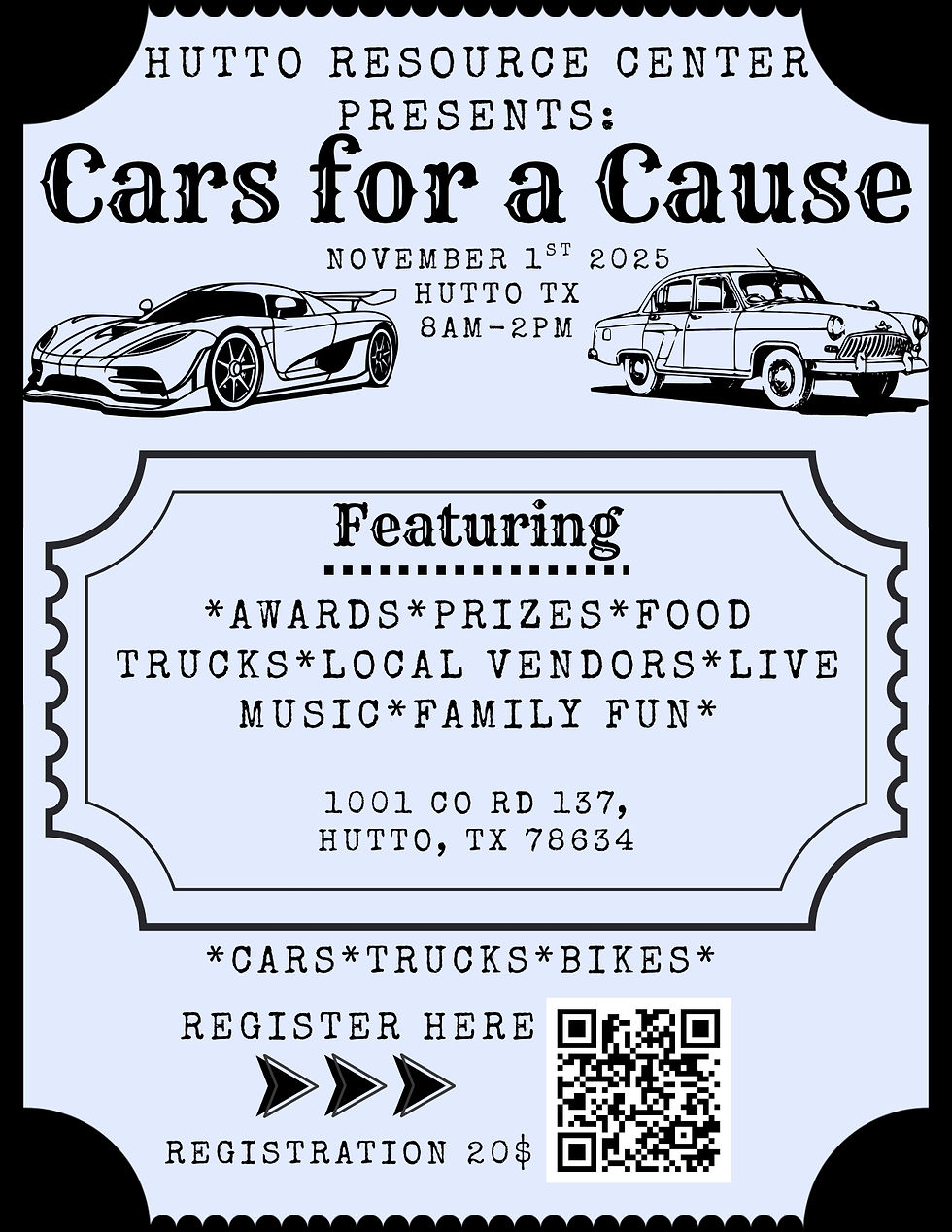Cars for a Cause: Hutto Resource Center