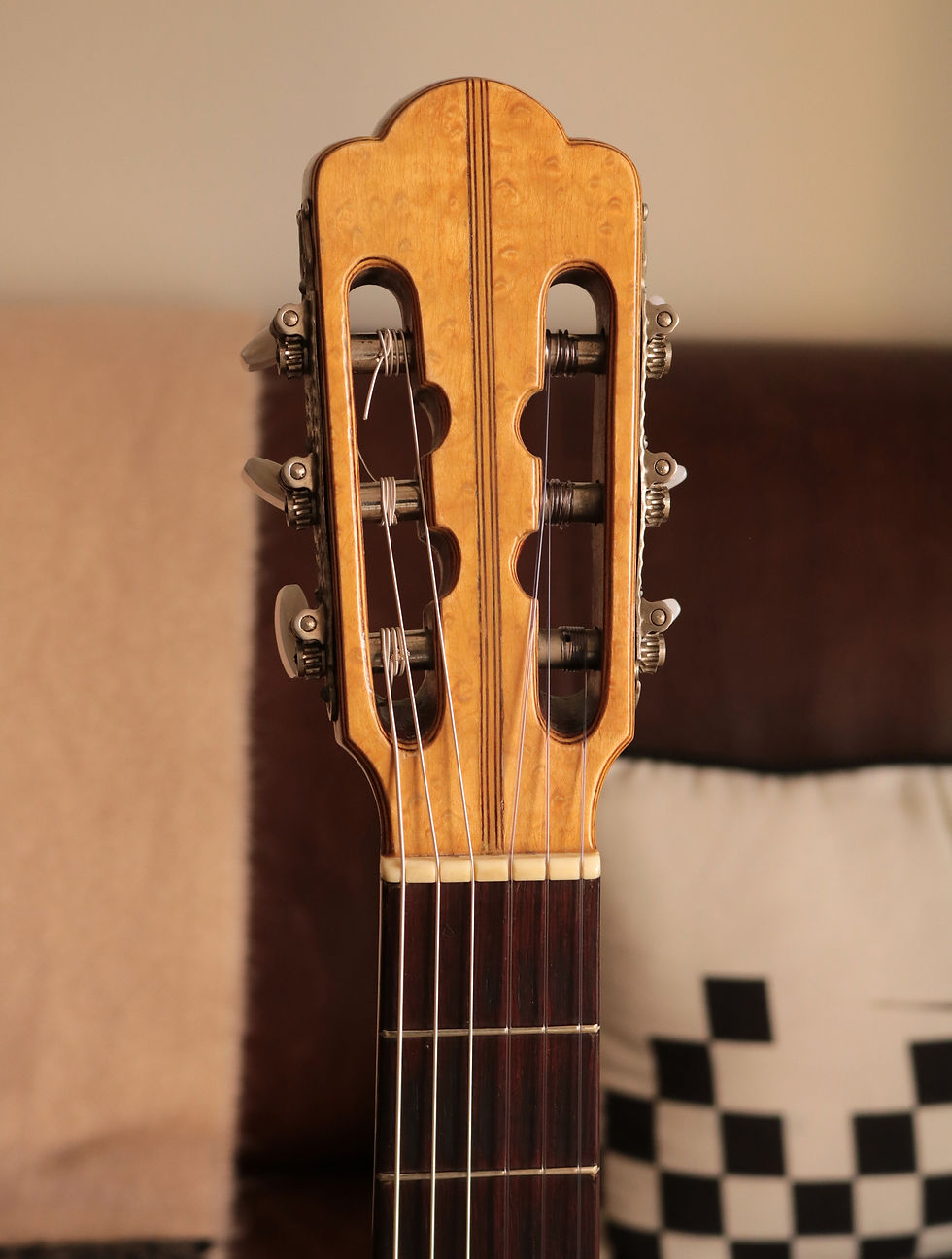 Miniatura: Violão Del Vecchio Sávio "Birdeyes" de 1980!!