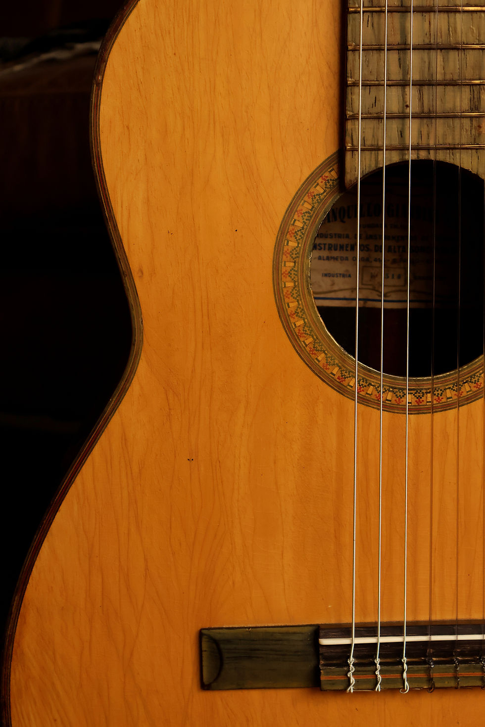 Miniatura: Violão Tranquillo Giannini N514/ Anos 60