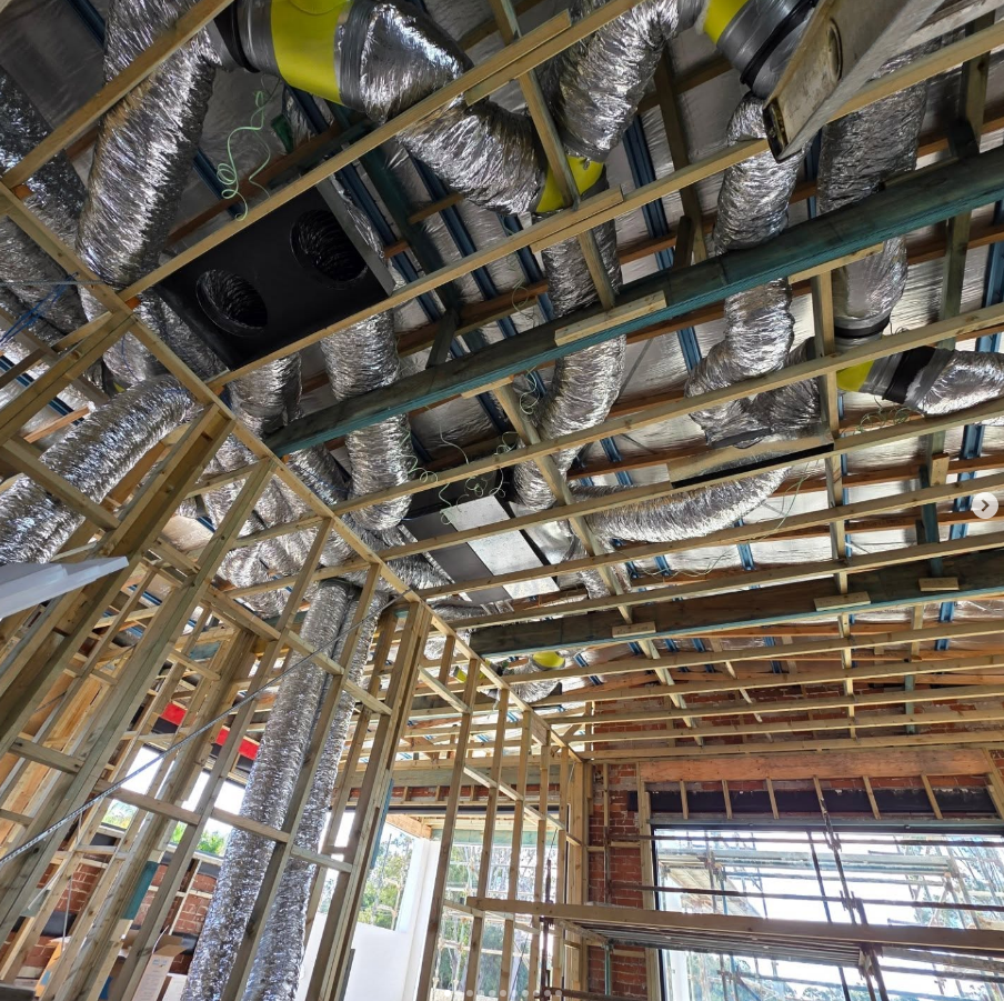 Ducted AC installation