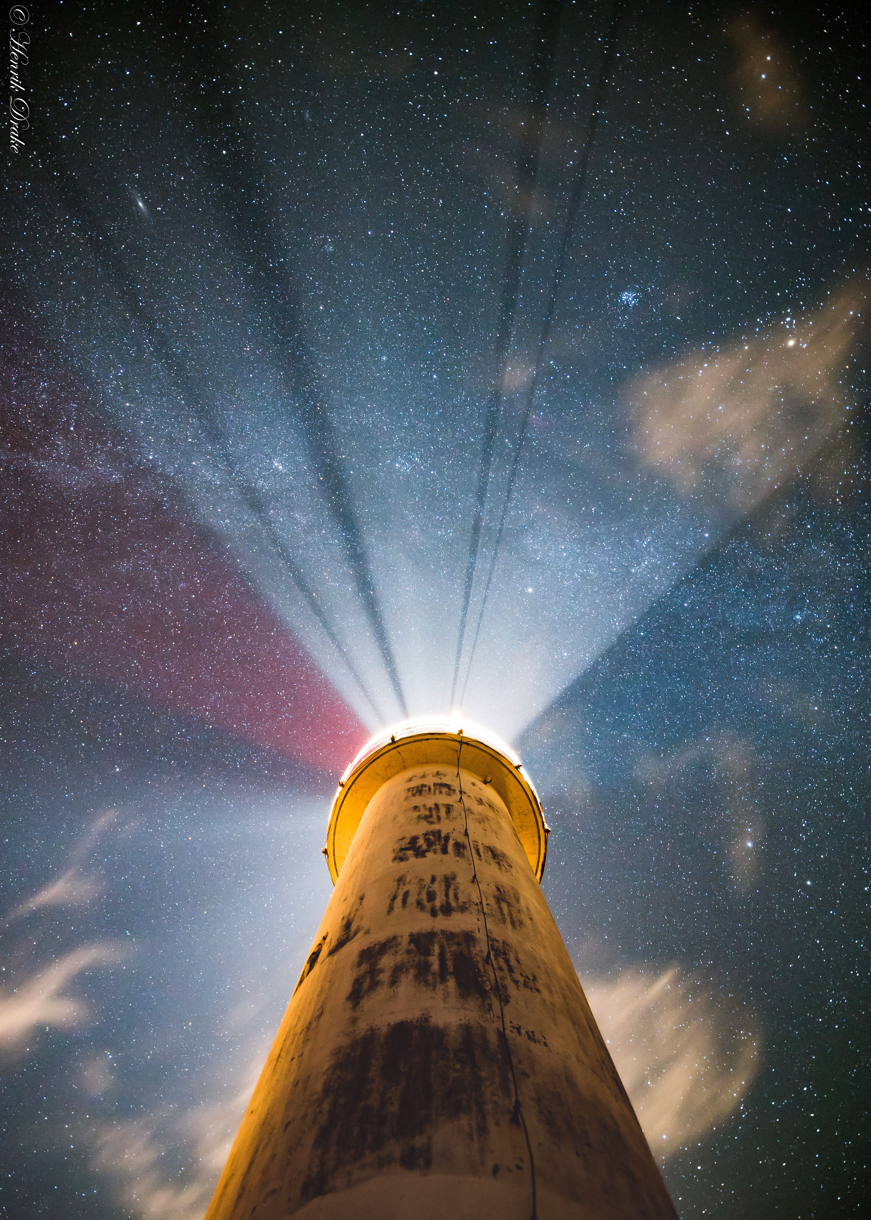 Subbe fyr - Vintergatan 2019 canvas