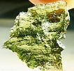 Moldavite Crystal Soap With Rocks