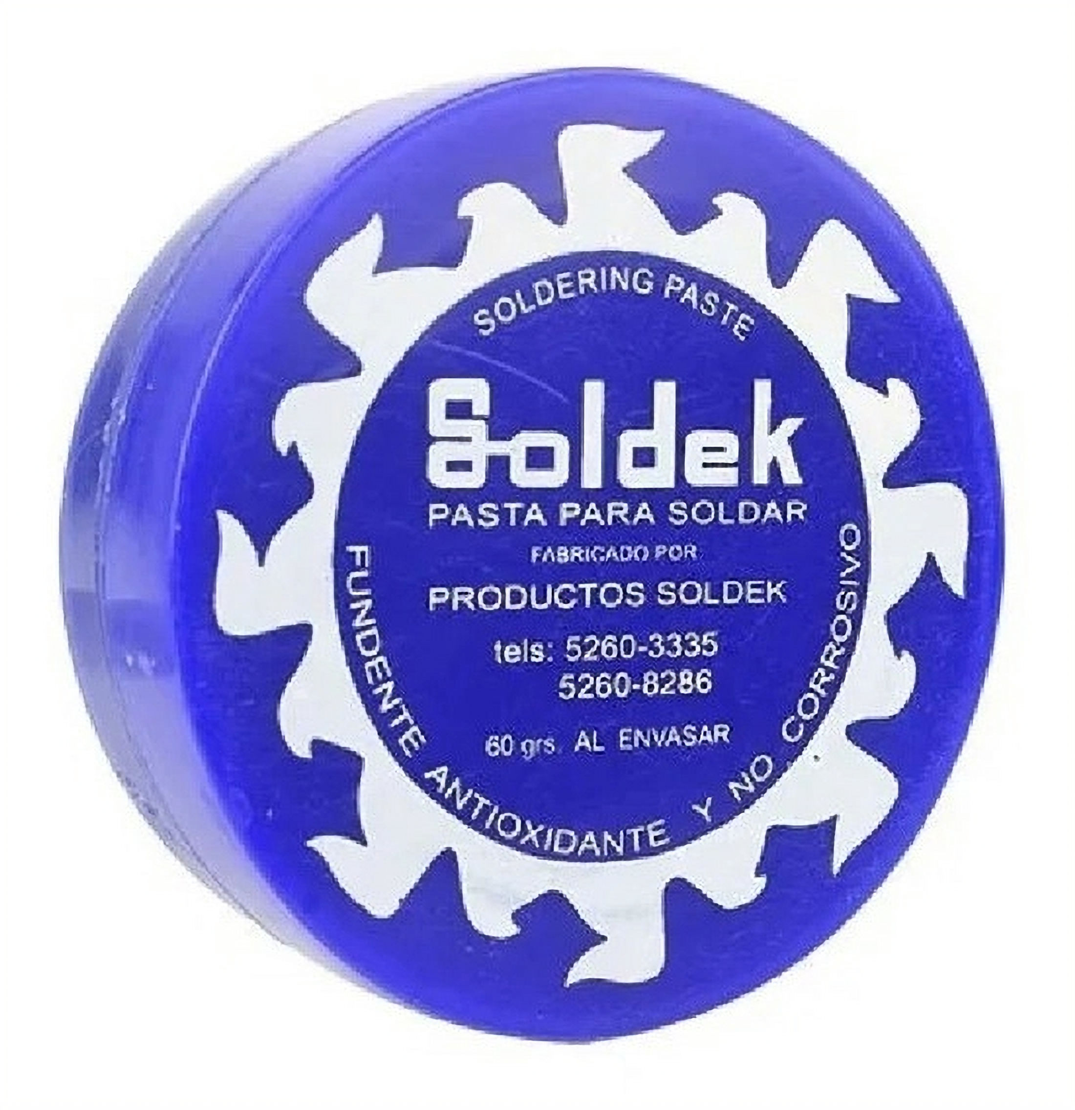 PASTA P/SOLDAR AZUL 60G SOLDEK