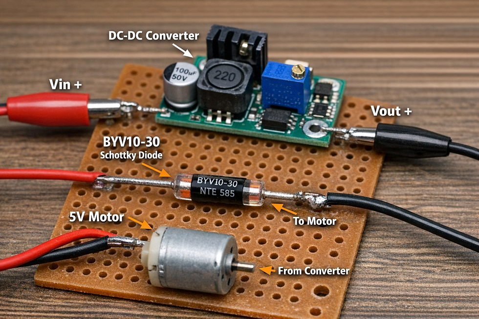 Miniatura: DIODO BYV10-30 SCHOTTKY 40V 1A NTE 585