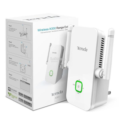 Wireless N300 Configurar Repetidor Tenda A301 Configurar Extensor