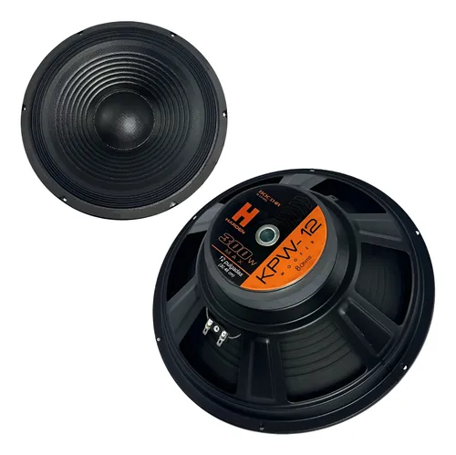 AUDIO BOCINA PROFESIONAL 12" 8 OHMS 250W KAPTON KPW12