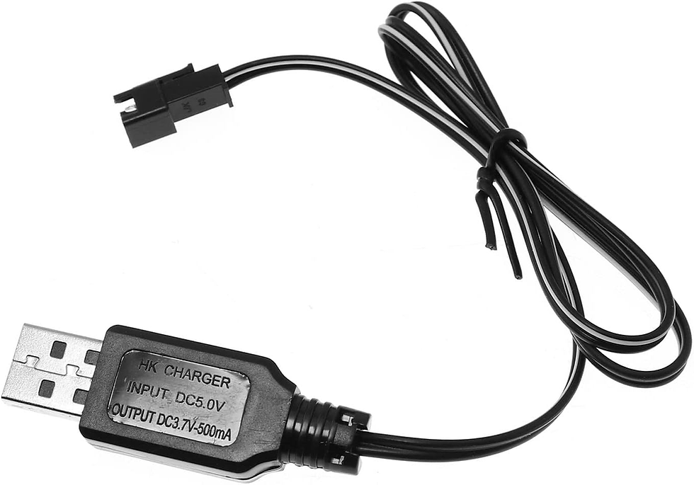 Miniatura: ENERGIA CABLE DE CARGA USB PARA BATERIA LITIO 3.7V