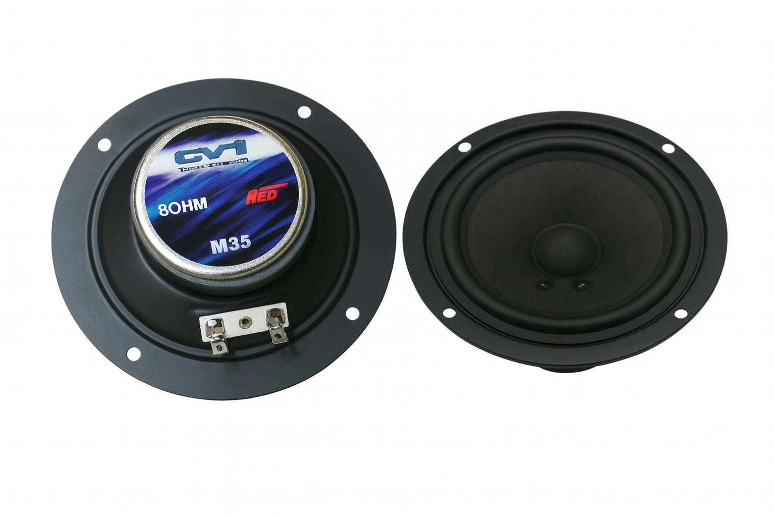 AUDIO BOCINA ECONOMICA 4" 8 OHMS 50W MEDIO RANGO NEGRO FERRITA MID4