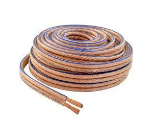 CABLE AUDIO 2X12 TRANSPARENTE CA2X12T