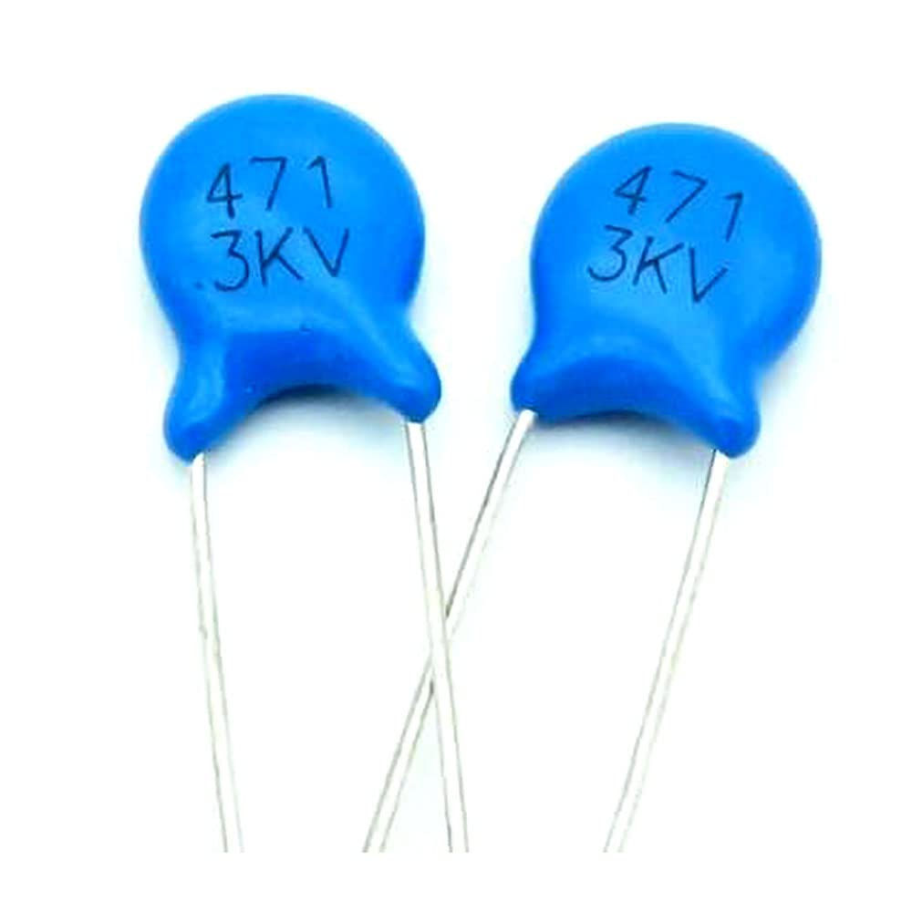 CAPACITOR ALTO VOLTAJE 470PF=0.47NF=0.00047UF 3KV CAV4713KV