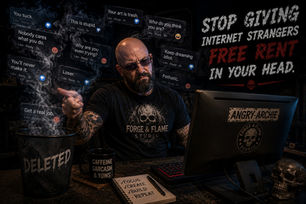 Stop giving internet strangers free rent in your head