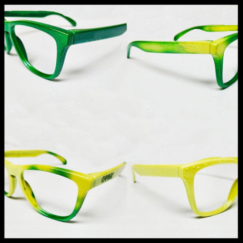 Thermochromic Paint Color Changing by heat. Paint any custom glass frames