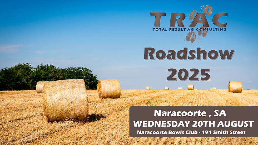 TRAC Roadshow 2025 - Naracoorte