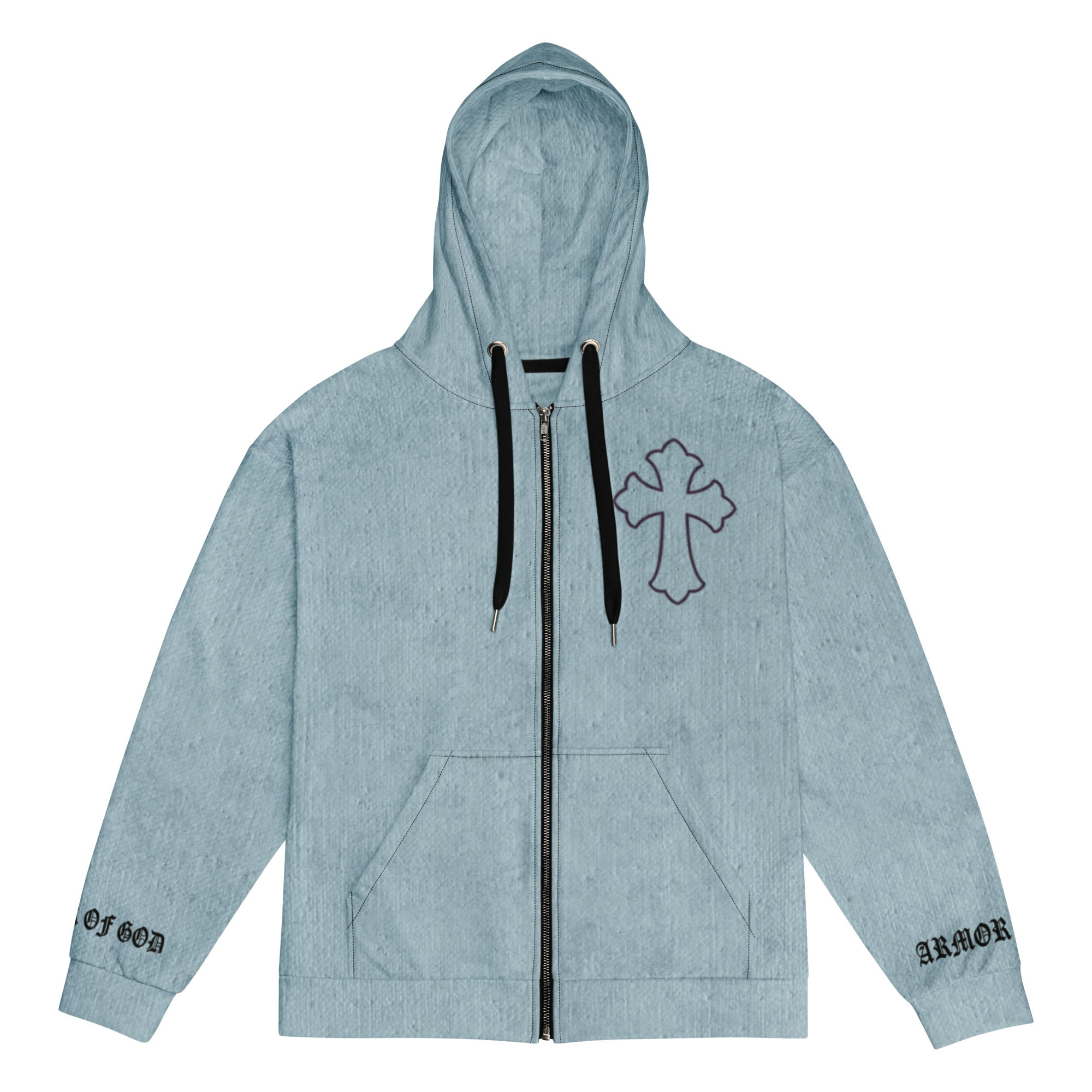 Unisex zip hoodie