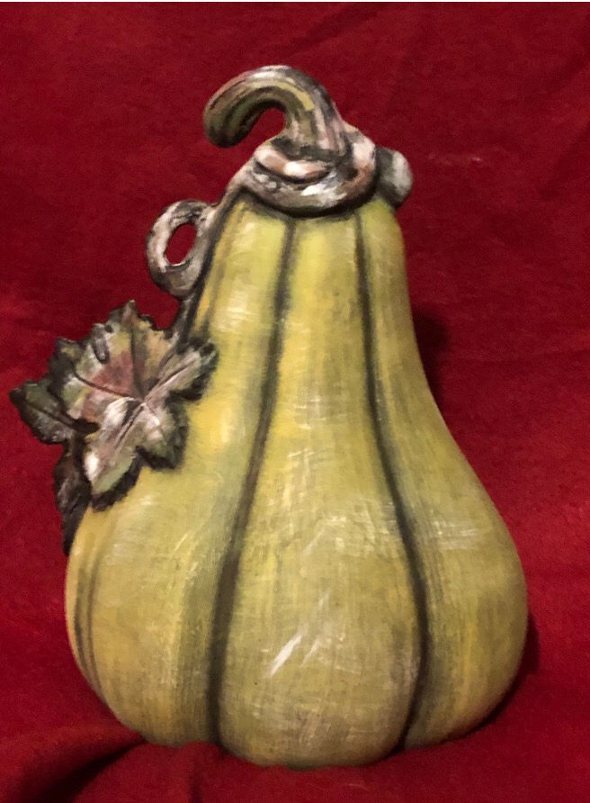 Thumbnail: Dry Brushed Ceramic Cornucopia using Mayco Softee Stains