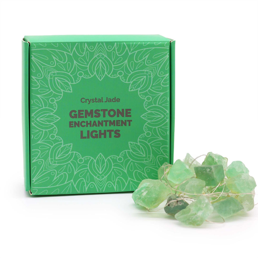 Thumbnail: ✨ Crystal Enchantment Gemstone LED Light Strings - Multi coloured.