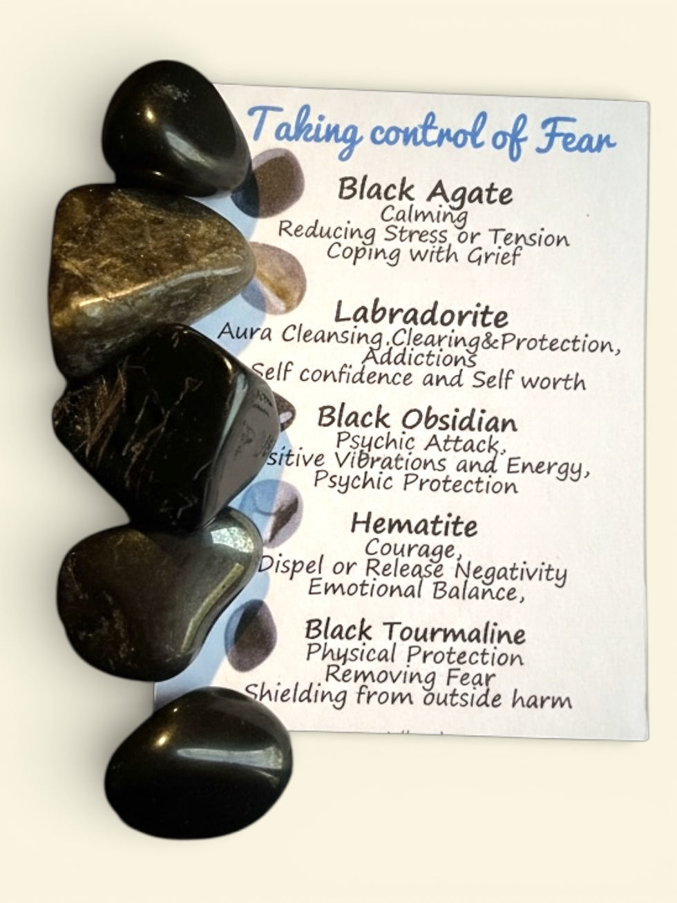 Thumbnail: Taking Control of Fear, Personalised Crystal Gift Box Set