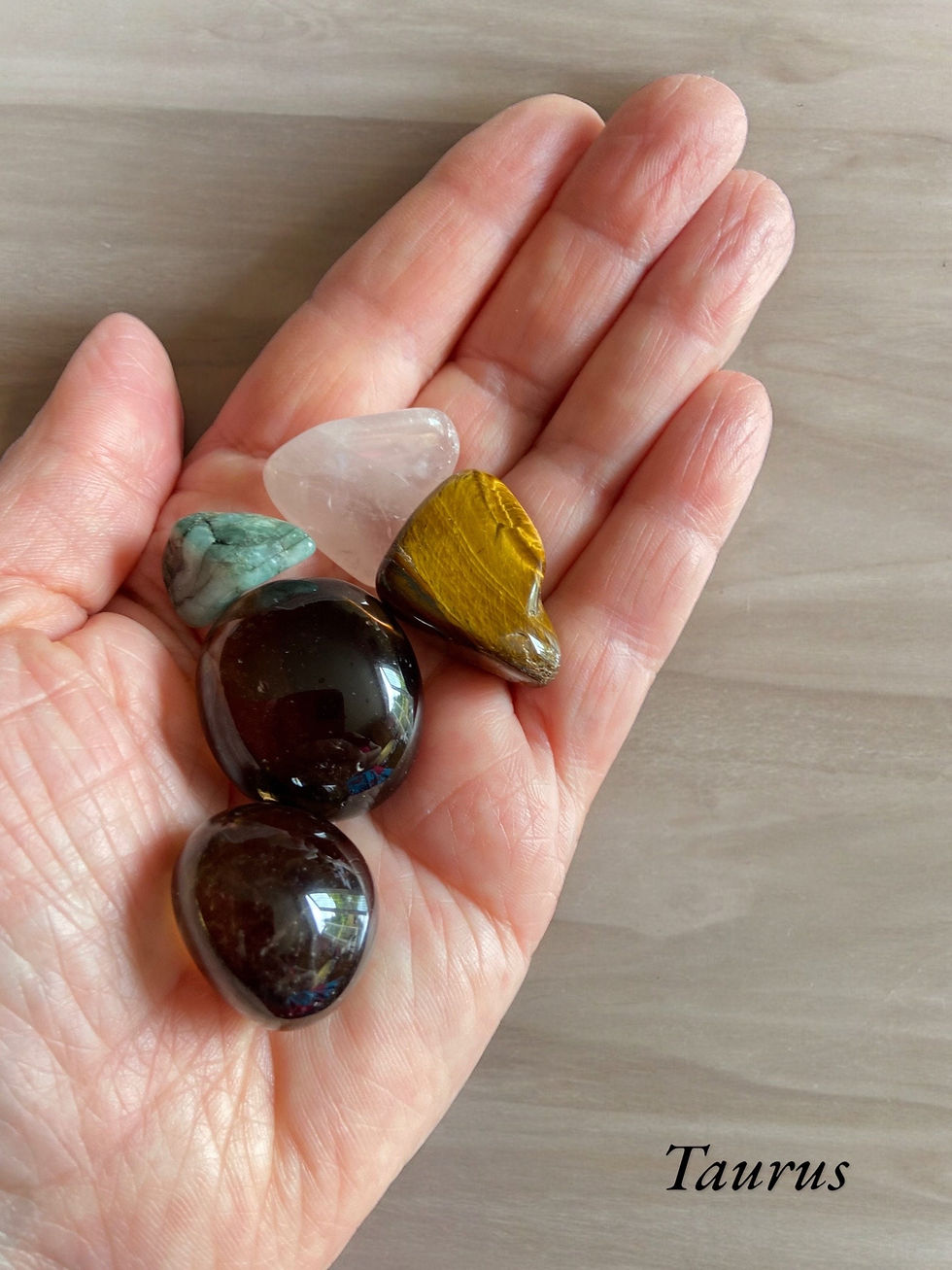 Miniature : Taurus Zodiac Crystal Box  A5 Card, Information cards & personalisation option