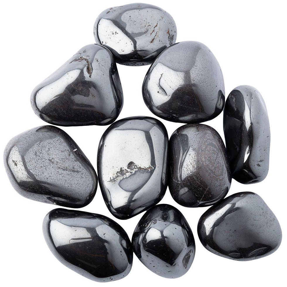 Thumbnail: Small pile of 10 x Hematite Crystals