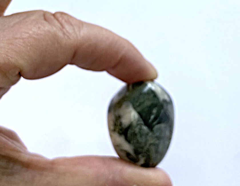 Thumbnail: Aragonite Blue Crystal / Tumblestones 30-45 mm