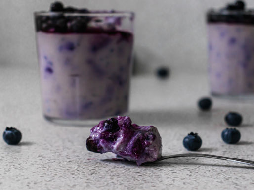 Vegan Blueberry Mousse