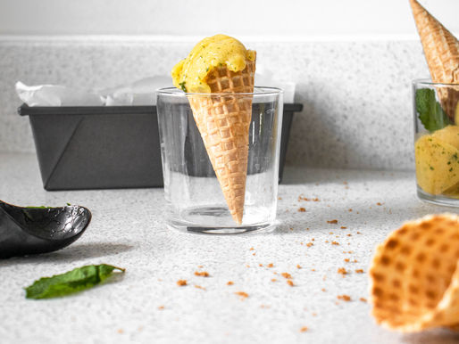 Mango Mojito Sorbet