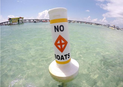 No Boats Safety Corridor