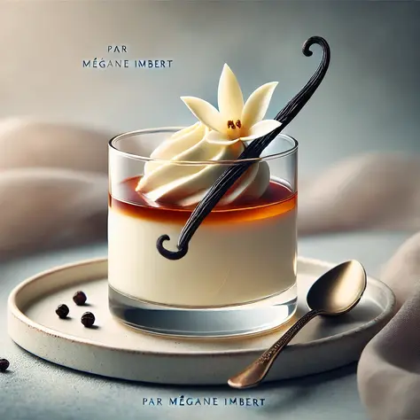 Panna Cotta à la Vanille - maladie de Wilson