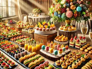 Comment organiser un buffet sucré-salé pour un pot de départ grâce à un traiteur