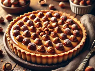 La fameuse tarte à la noisette : Un délice lyonnais revisité