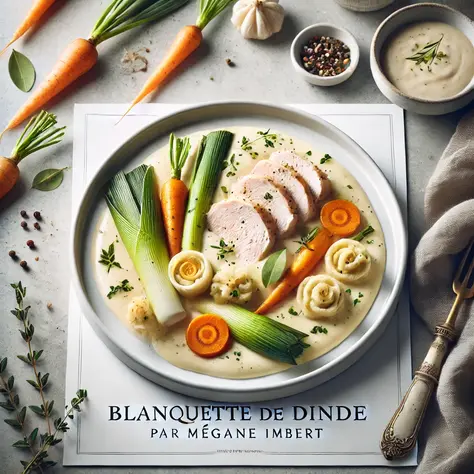 Blanquette de Dinde et Légumes Fondants - maladie de Wilson
