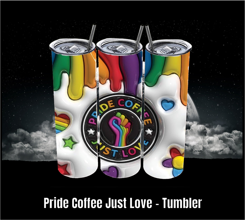 Pride Coffee Just Love - Tumbler