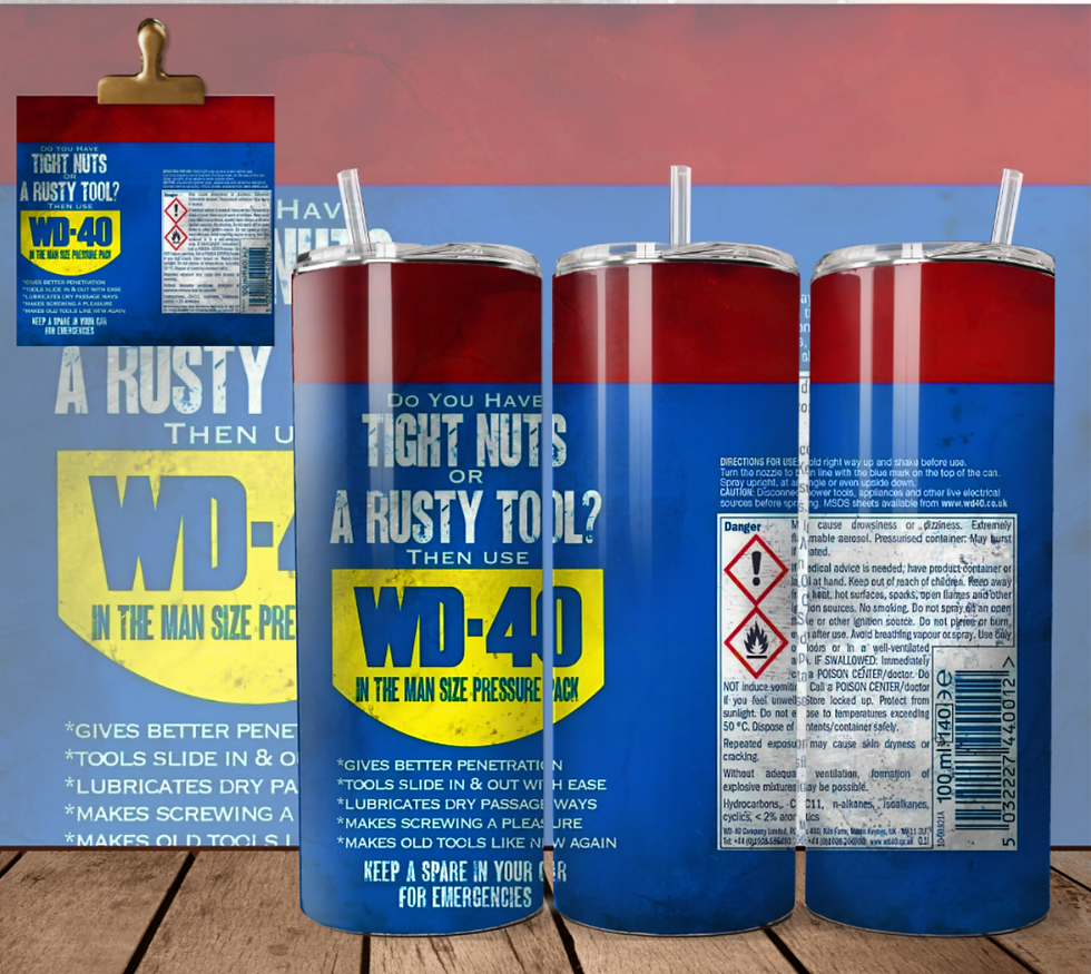 Tight Nuts Spray - Tumbler