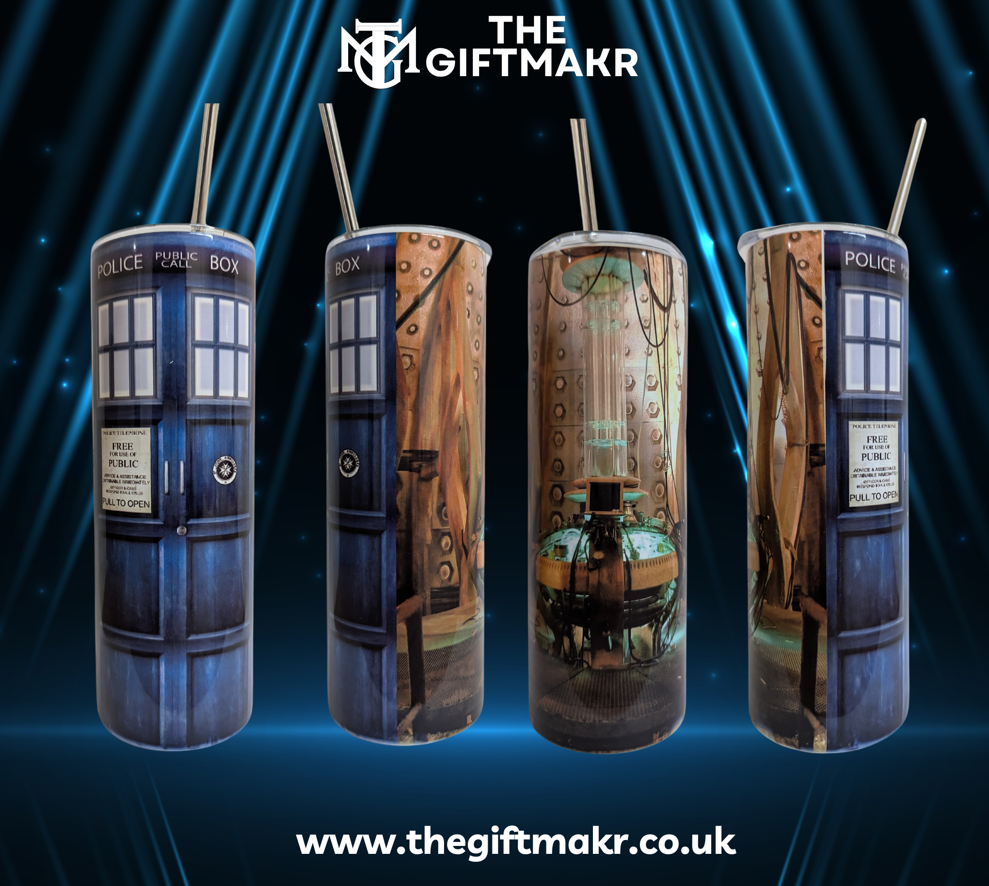 Dr Who Doors Control Panel - Tumbler