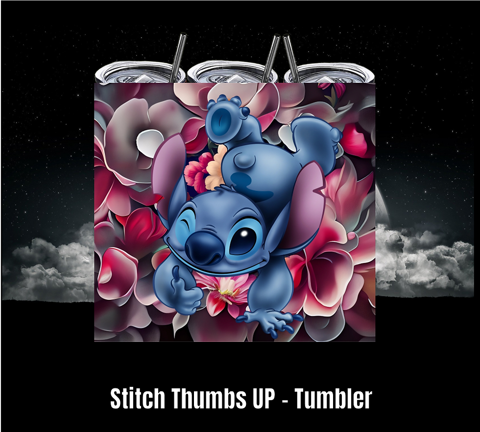 Stitch Thumbs UP - Tumbler