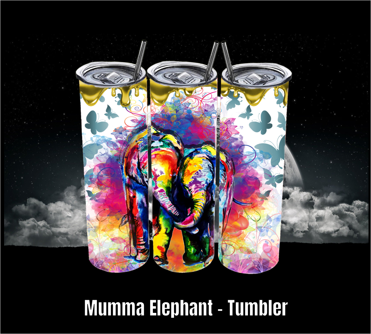 Mumma Elephant - Tumbler