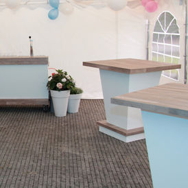 Tapspoelbuffet en statafels Deluxe