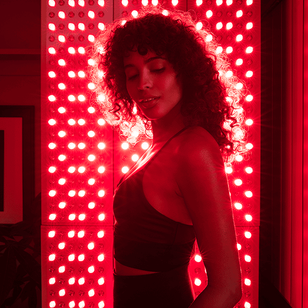 Red Light Therapy Woman
