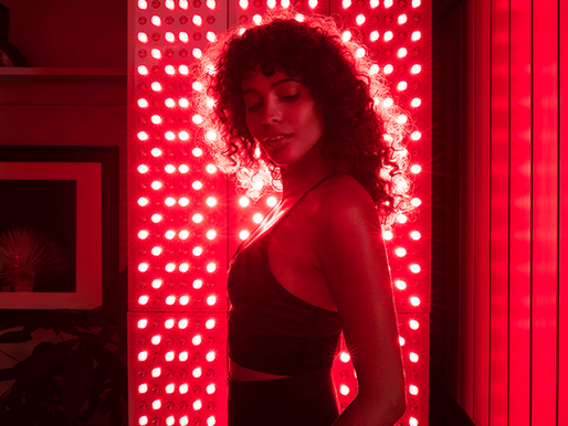 Red Light Therapy Woman