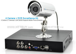 4_Camera___DVR_Surveillance_Kit_4_Outdoor_IP_Cameras_H.264_500GB_Supports_Mobile_Phone_Browsing_2139
