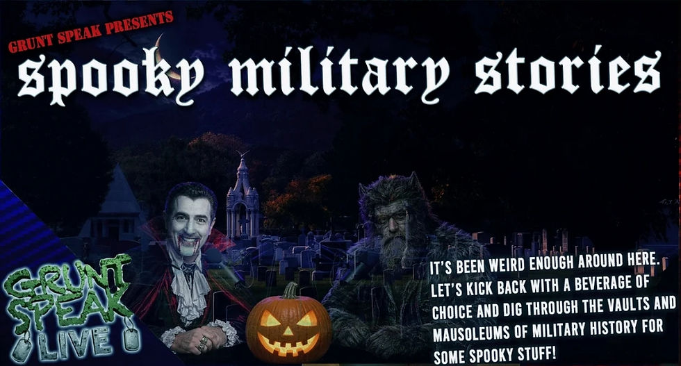 Spooky Military Stories!